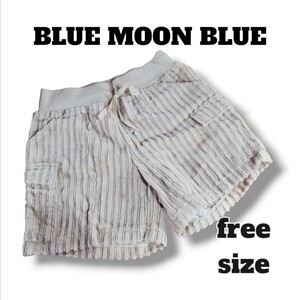 【BLUE MOON BLUE】冬 ショートパンツ レディース （M）ベージュ