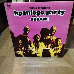 アフロ輸入盤中古レコード　Kpanlogo Party with Oboade UK盤 LP