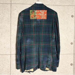 ONtheCORNER ITEM No.1840/COMMEdesGARCONS HOMMEPLUS コムデギャルソンオムプリュス Time for Magic 脱色加工ジャケット 08aw size:M