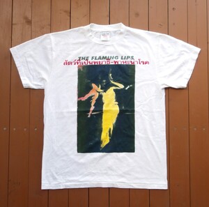 SALE ¥1スタ オークション ザ フレーミング リップス Tシャツ サイズ L THE FLAMING LIPS BUTTHOLE SURFERS MELVINS NIRVANA SONI YOUTH