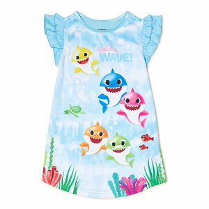 USA購入★★ ベイビーシャーク パジャマ ネグリジェ サイズ4T 100 未使用品 ★★ Baby Shark Toddler night gown