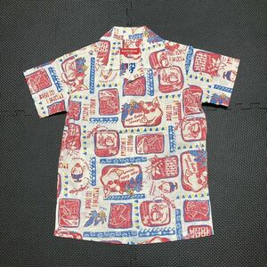 MANGO HOUSE OKINAWA 沖縄 アロハシャツ ガラシャツ 半袖シャツ 泡盛 かき氷 140 キッズ