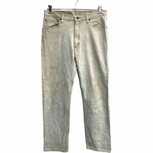 Wrangler デニムパンツ W36 ラングラー レギュラーフィット ビッグサイズ ベージュ 古着卸 アメリカ仕入 2311-952