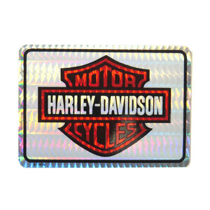 HARLEY-DAVIDSON 1980-90年代　ビンテージ デッドストック　ホログラムステッカー　デカール (A3406) 　バー＆シールド