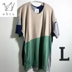 日本製　ohta Tシャツ　おしゃれ　バルーンＴ-shirt 13ss 希少