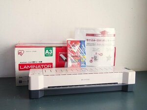 IRIS OHYAMA ラミネーター LTA32E　アイリスオーヤマ　LAMINATOR　ラミネート　A3まで対応　H51