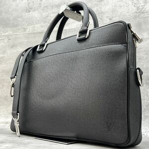 1円〜 ルイヴィトン LOUIS VUITTON トートバッグ ショルダーバッグ 2way ビジネスバッグ タイガ メンズ PDB ブラック 黒 付属品付き