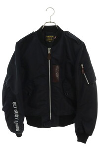 ネイバーフッド ブルゾン 17AW L-2D N-JKT/172SZNH-JKM06 サイズ:S ナイロンミリタリーフライトジャケットブルゾン 中古 BS99