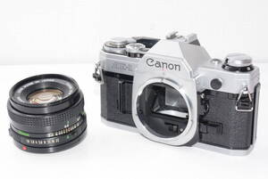 【外観並級以下】Canon キャノン AE-1 LENS FD 50mm F1.8 　#j4253