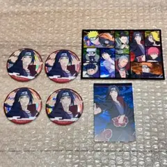 NARUTO ナルト 疾風伝 描き下ろし 缶バッジ コレクション イタチ 4個