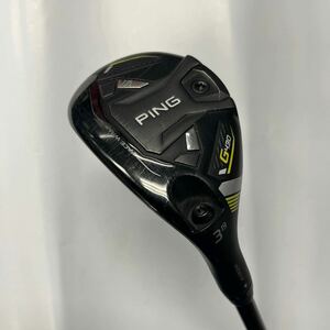 ☆★中古【左用】PING G430 ハイブリッド #3 19° ALTA J CB BLACK Flex SR カバー有り★☆