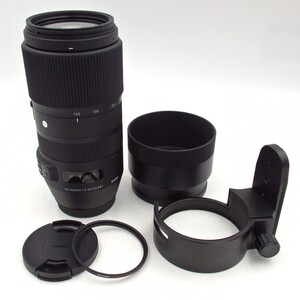 1円〜 SIGMA シグマ 100-400mm F5-6.3 DG OS HSM for CANON 超望遠ズームレンズ 動作未確認 y139-3308588【Y商品】