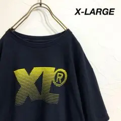 X-LARGE エクストララージ ビッグロゴ tシャツ ブラック