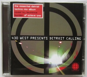 【送料無料】430 West Presents Detroit Calling Lawrence Burden Richie Hawtin Jeff Mills Octave One