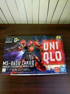 新品　機動戦士ガンダム　HG 1/144 MS-06SU ZAKUⅡ ［UNIQLO Ver.］