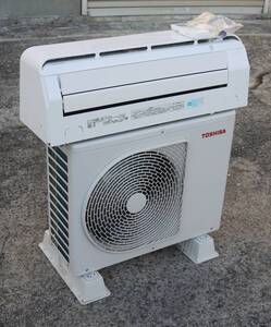 東芝 ルームエアコン 大清快 RAS-C225R 2017年 32冷媒 2.2kw 冷房 6～9畳 暖房 5～6畳 フィルター自動掃除 楽ダストボックス プラズマ空清