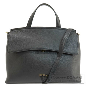 Furla フルラ 2WAY ハンドバッグ レザー レディース 中古