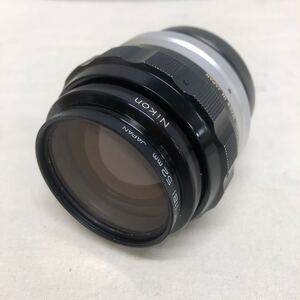 1円〜【Nikon】12-32 NIKKOR-H AUTO 1:1.8 f＝85mm（ジャンク品）