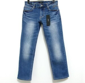 新品★JOSEPH HOMME★ジョゼフオム★ストレッチデニム パンツ/ ＣＩＧＡＲ★44★ダルブルー★裾上げ済み★ジョセフ