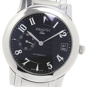 ゼニス ZENITH 01/02.0451.680 ポートロワイヤル エリート スモールセコンド 自動巻き メンズ 良品 保証書付き_806574【ev20】