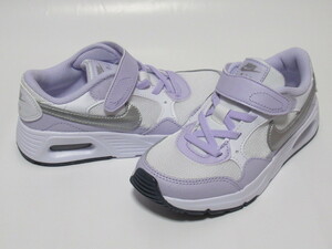 NIKE AIR MAX SC PSV パープル シルバー 20.5cm ナイキ エアマックス ベルクロ うす紫 マジックテープ CZ5356-113