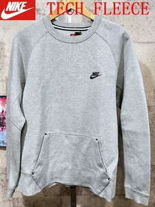 ナイキ テックフリース クルー 1.0 スウェット L メンズ グレー NIKE トレーナー