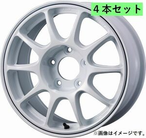 個人宅発送可能 ウエッズ Weds 15X7.0J +35 5穴 PCD114.3 WHT ホイール 4本セット WEDSSPORT TC-105X GRAVEL グラベル (73968)