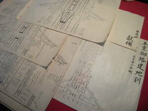 お宝大発見「日光東照宮・五重塔の図面」◆日本建築の礎◆日光山 獻備五重御塔建地割 二十歩一工術◆超貴重！歴史的価値美術品◆送料無料