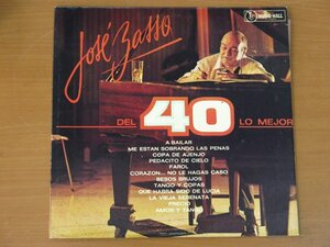 LP Jose Basso DEL 40 LO MEJOR 2136 輸入盤 中古品 (レコード ホセ・バッソ)