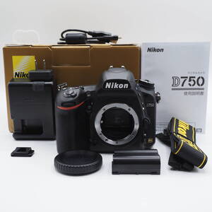 ★ショット数2,458回・元箱付き極上品★ Nikon ニコン デジタル一眼レフカメラ D750 #2557