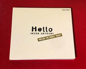 ● 池田聡　Hello　廃盤　邦楽　CD　デジパック仕様