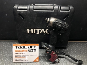 014〇おすすめ商品〇日立 HITACHI コードレスインパクトドライバ WH36DA 本体+ケース ※軸ブレ有