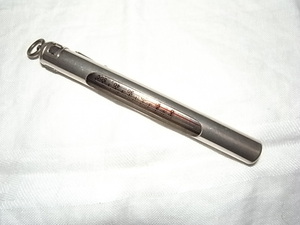 ! ! !　Rare Vintage Hardy Chromed Pocket Thermometer・超希少なハーディの水温計　! ! !