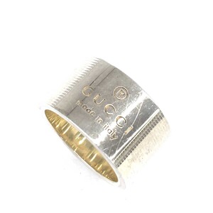 ◆GUCCI グッチ SVリング 12◆ シルバーカラー 925 レディース 指輪 ring accessory アクセサリー