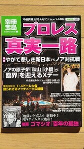 別冊宝島 プロレス真実一路