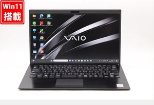 中古 フルHD 14型 SONY VAIO VJPK13C11N Windows11 10世代 i5-1035G1 8GB NVMe 256GB-SSD カメラ 無線Wi-Fi6 Office付 管:1808W