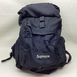 ■SUPREME シュプリーム ボックスロゴ バックパック リュック ビッグプル ブラック アメリカ製 使用感あり 中古品 /0.68kg■