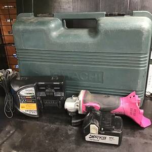 【中古品 / 動作品】★ハイコーキ(HIKOKI ※旧:日立工機) 100mmコードレスディスクグラインダ G18DSL2(XP)【格安出品♪】