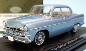 【稀少色!】Ж エブロ 1/43 トヨペット TOYOPET クラウン CROWN デラックス DX 1958 RS21 ブルー Blue EBBRO Ж TOYOTA トヨタ 旧車 2000GT