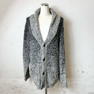 256＊中古品 AZUL BY MOUSSY アズールバイマウジー ニット カーディガン XLサイズ レディース 現状品＊