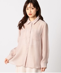 「MISCH MASCH」 長袖シャツ MEDIUM ピンクベージュ レディース