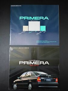 【日産/NISSAN・PRIMERA・UNITED KINGDOM / プリメーラ・2冊（1990/91年11/2月）】カタログ/パンフレット/旧車カタログ/絶版車/