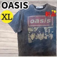 OASISオアシスバンドTシャツロックT新品未使用ブラックXLサイズ2698