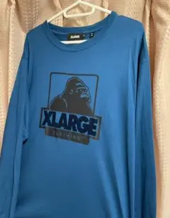 XLARGE ロングTシャツ ブルー