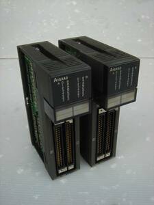 三菱電機 入力ユニット A1SX42 シーケンサ 中古 MELSEC PLC ①