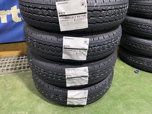 K370　145/80R12　80/78Nブリヂストン4本セット送料込み即決2024年製造