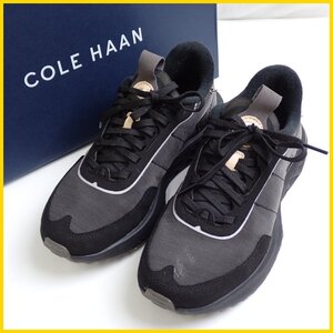 ★Cole Haan/コールハーン ゼログランド アウトペース III メッシュスニーカー 6B/レディース23.5cm相当/ブラック/外箱付き&0500200006