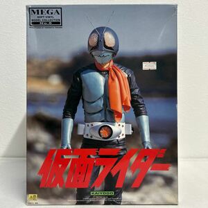 未組立 海洋堂 メガソフビコレクション No.6 懐かしのヒーロー 仮面ライダー 旧1号 木下隆志 ガレージキット KAIYODO MEGA フィギュア