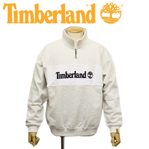 Timberland (ティンバーランド) A6J2F HALF ZIP SWEAT ハーフジップスウェット TB538 052 Medium Grey Heather S