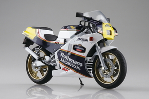 アオシマ 1/12 ホンダ NSR250R 1988 (MC18型) ロスマンズカラー【塗装済完成品】(111550)